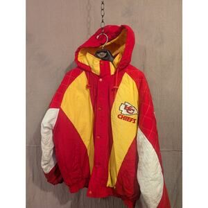 VTG Starter Pro Line Chiefs Puffer Jacket SZ XL